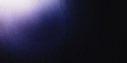 Fototapeta premium Gradient background with jet black and soft periwinkle tones, featuring gentle radial gradients and a light, serene blur, noise texture effect