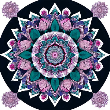 recommend clip art: Creative mandala design  design 