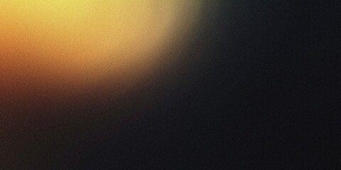 Gradient background with pitch black and muted yellow tones, featuring gentle radial gradients and a subtle, graceful blur, noise texture effect
