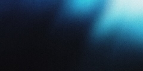 Gradient background with pitch black and pastel blue tones, featuring soft radial gradients and a light, airy blur, noise texture effect