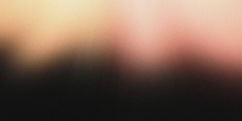 Gradient background with pitch black and pastel orange tones, with gentle radial gradients and a subtle, serene blur, noise texture effect