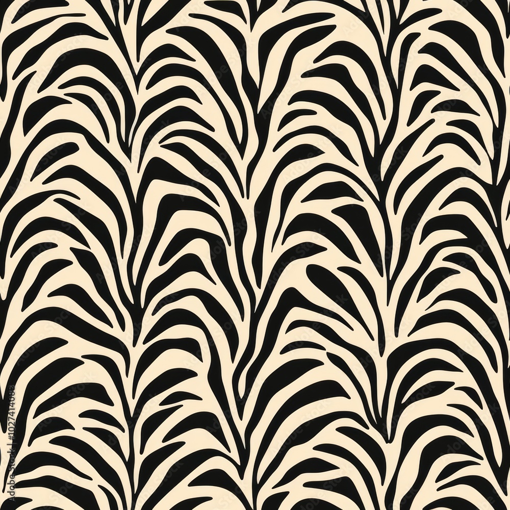 Poster abstraction of abstract zebra seamless background , copy space for text,