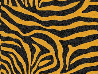 Fototapeta premium abstraction of Crepe paper made of zebra animal pattern for wallpaper or backgrounds , copy space for text,