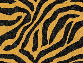 Fototapeta premium abstraction of Crepe paper made of zebra animal pattern for wallpaper or backgrounds , copy space for text,