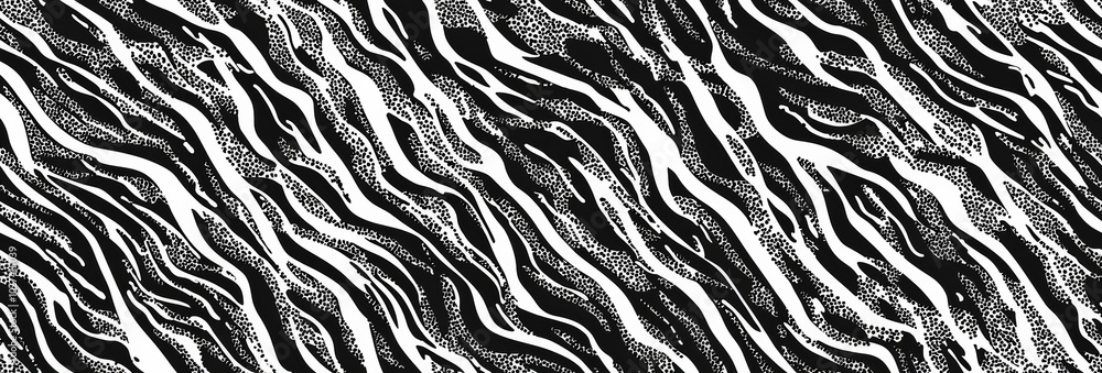 Aufkleber abstraction of zebra print useful as a background , copy space for text,