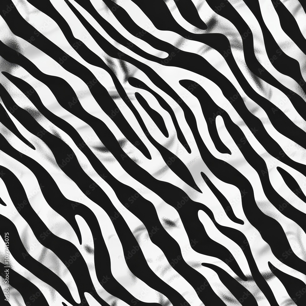 Poster abstraction of zebra seamless pattern , copy space for text,