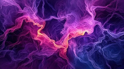 Fototapeta premium Neural network visualizing glowing sentences, futuristic digital environment, [Generative AI language], [AI-powered creativity]