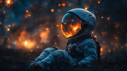 How a Baby's Helmet Visor Can Reflect the Universe