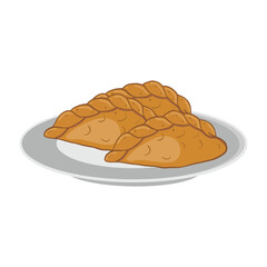 Jalangkote illustration Indonesian snack