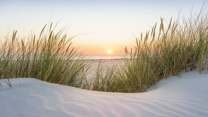 Sonnenuntergang an der Nordsee