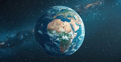 Fototapeta premium planet earth in space