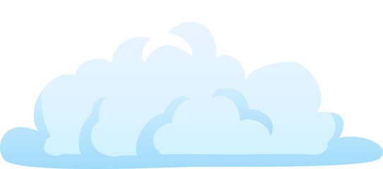 The fluffy white clouds drift slowly in a vibrant blue sky enhancing the peaceful midday ambiance. A tranquil setting encourages daydreaming and relaxation.