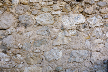 Natural stone wall texture background