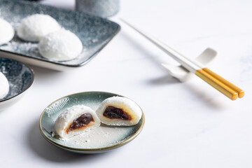 Red bean Mochi.
