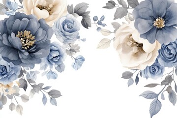 Dark Floral Watercolour Images