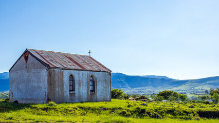 Abandoned church in the Eastern Cape, South Africa.