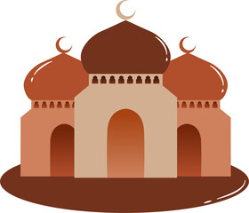 Mosque cartoon