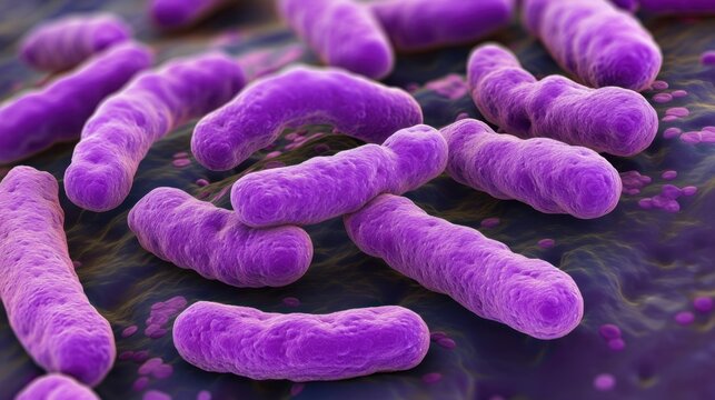 Escherichia coli (E. coli): A common gram-negative, rod-shaped bacterium in intestines; some harmful strains are linked to food poisoning and urinary tract infections.
