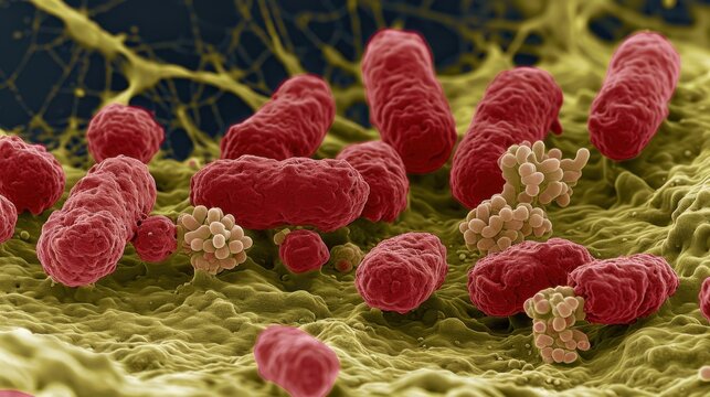 Escherichia coli (E. coli): This gram-negative rod-shaped bacterium, common in intestines, has harmless strains but can also cause food poisoning and UTIs.
