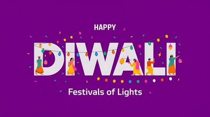 Diwali Celebration with Glowing Lamps and Traditional Mandala Background Design.