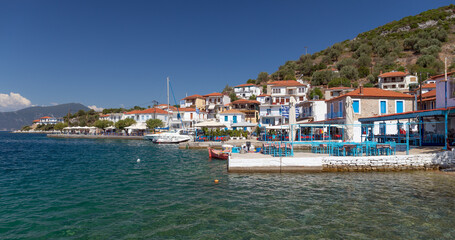 Agia Kyriaki fishing village near Trikeri, Pelio, Greece