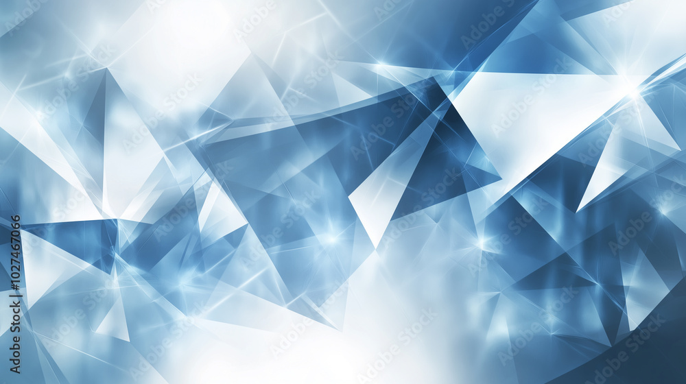 Poster modern abstract grey and blue background design with layers and noise textured transparent material 