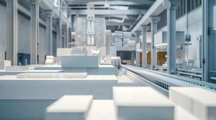 Fototapeta premium paper production line