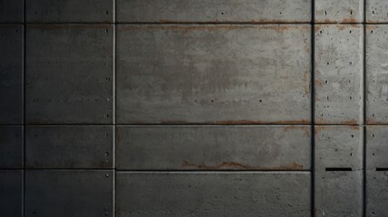 Concrete Wall, Stone, Texture, Texture, Cement, Gray, Gloomy, Industrial	