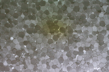 Abstract background of macro polystyrene