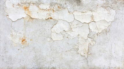 Peeling white wall texture, distressed, aged, and worn surface vintage background design