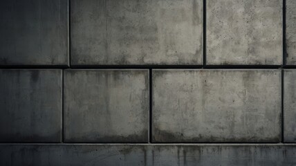 Fototapeta premium Concrete Wall, Stone, Texture, Texture, Cement, Gray, Gloomy, Industrial 