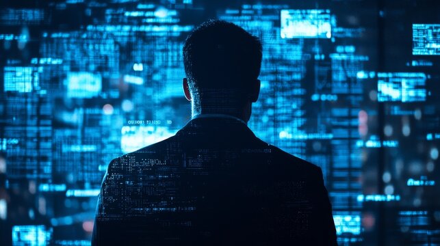 A high-security technology company infiltrated by a corporate spy, stealthily copying sensitive trade secrets into a hidden device