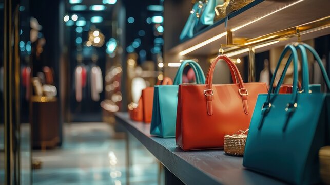 a personalized shopping experience in a high-end boutique, representing luxury and attention