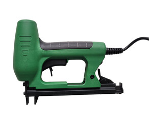 Industrial stapler. Pin stapler. Stapler hammer.