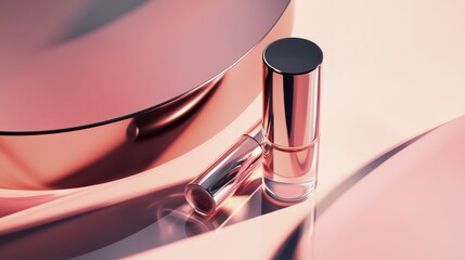 Close-up beauty brands: A luxury beauty brand product in elegant packaging, with a close-up shot highlighting the sleek design and premium quality