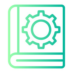 literature gradient icon