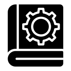 literature glyph icon