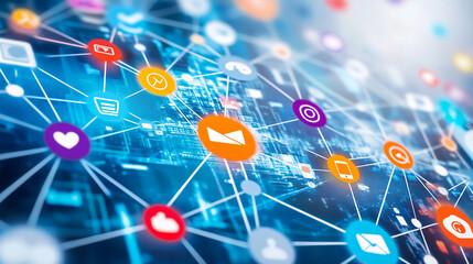 CRM for managing social media interactions.