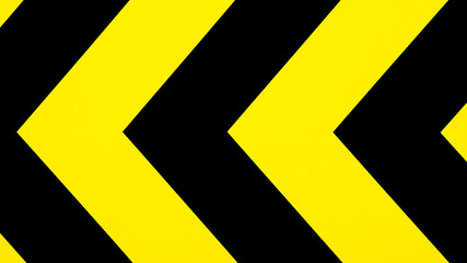 Black and yellow lines on sign