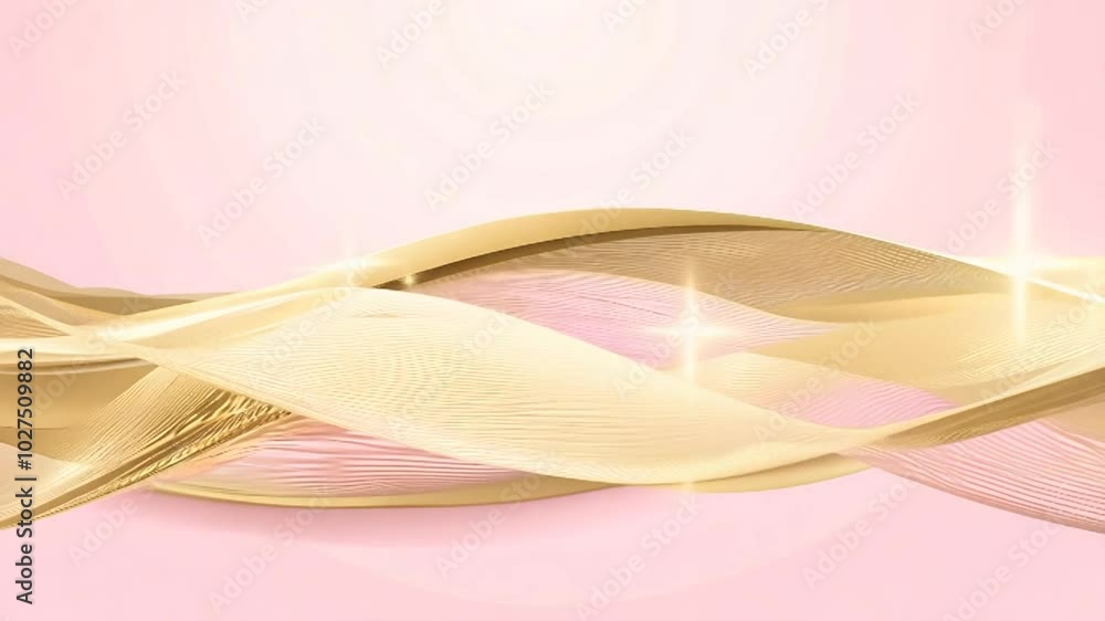 Poster soft pink background with a subtle gradient and a blurred effect.