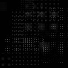 Abstract sci-fi cyberpunk texture background displacement map grayscale 4k png geometry patterns dots Circuit