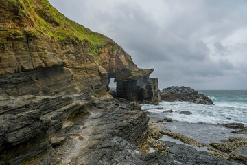 Hole In The Wall in Ballito South Africa, KwaZulu Natal, Dolphin Coast in the Thompsons bay