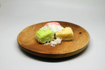 Getuk is a traditional Javanese snack made from cassava or cassava as the main ingredient
