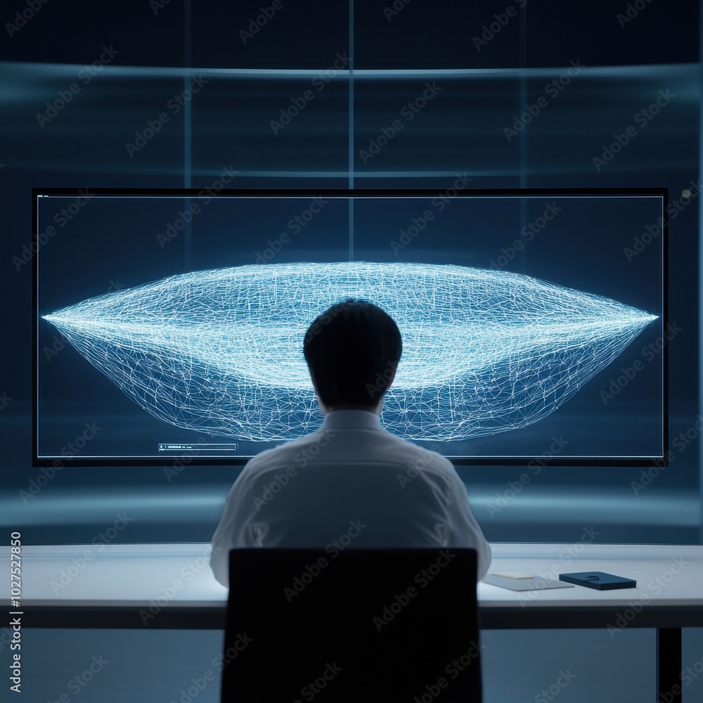 Poster engineer using ai driven software for innovative design