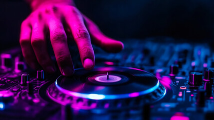 Obraz premium Disco DJ 