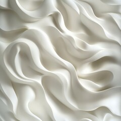 Textured White Clay Surface in High Resolution