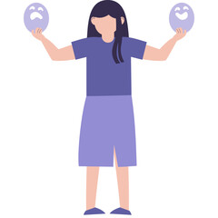 Mental Health Problem Illustration