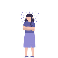 Mental Health Problem Illustration