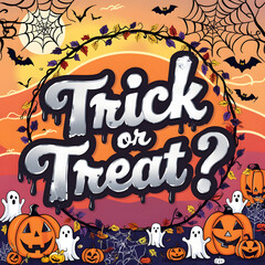 Spooky Atmosphere Trick or Treat ?