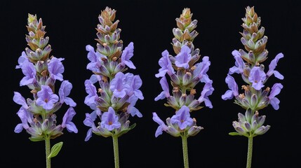 Fototapeta premium Microchirita lavandulacea Image